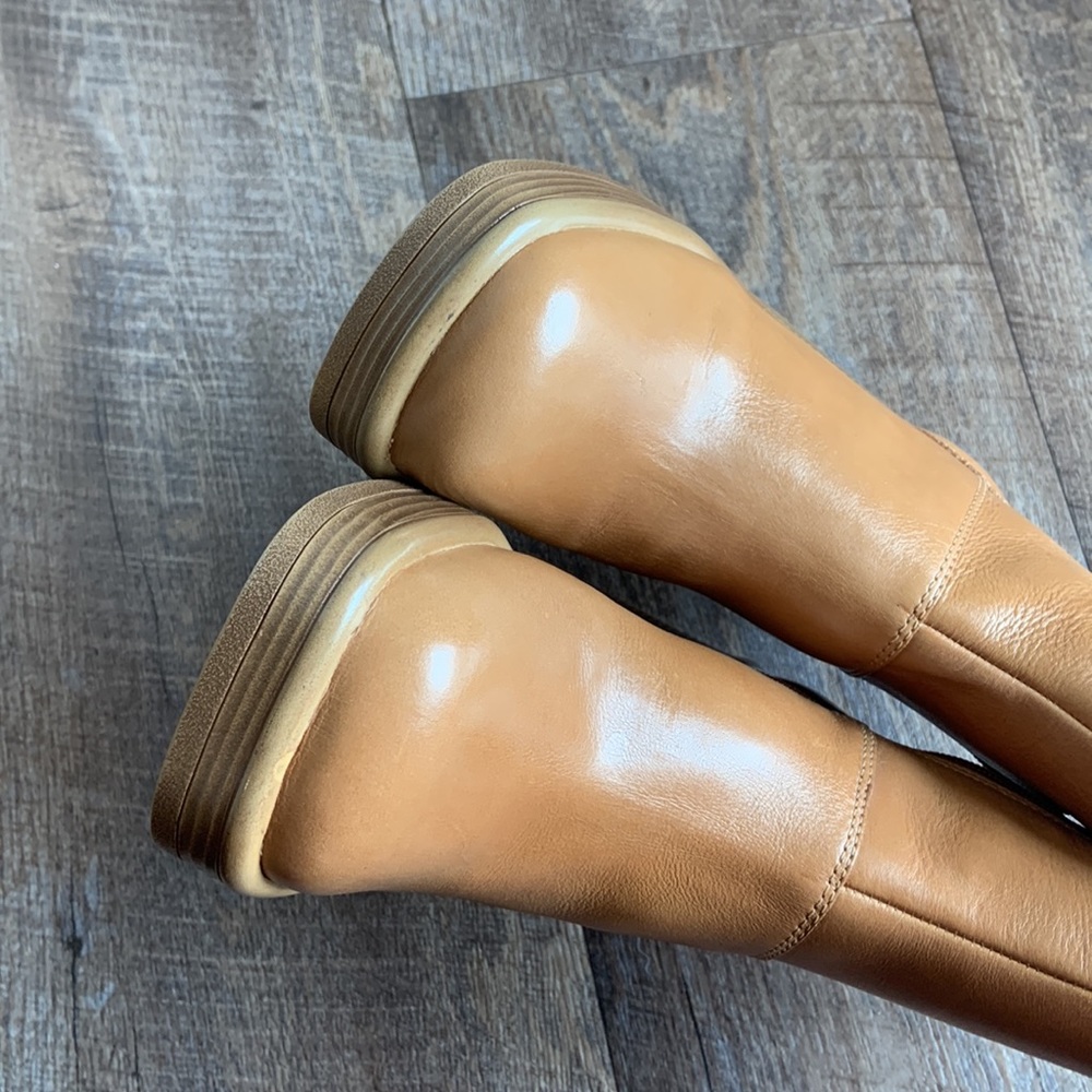 Steve Madden Tan Ankle Boots - Picture 11 of 14
